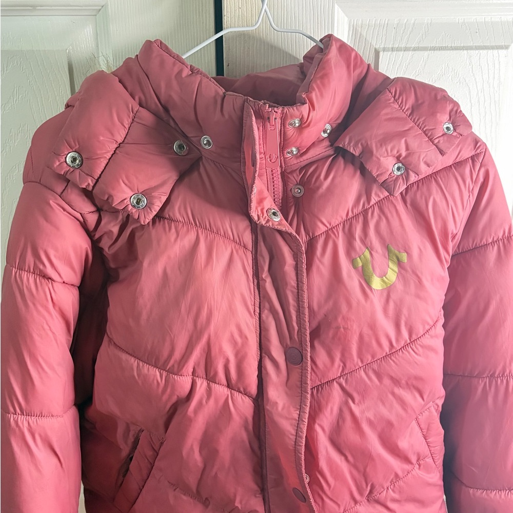 True Religion Kids Rose Puffer Jacket